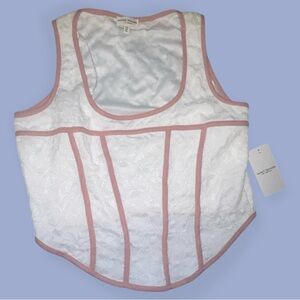 NWT Lace, lined camisole blouse